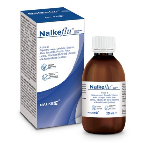 NALKEFLU SOLUZIONE ORALE 200 ML + 1 BUSTINA DA 2,5 G