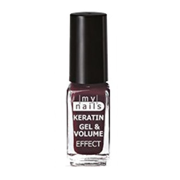 MY NAILS KERATIN GEL & VOLUME EFFECT 106 ROUGE NOIR