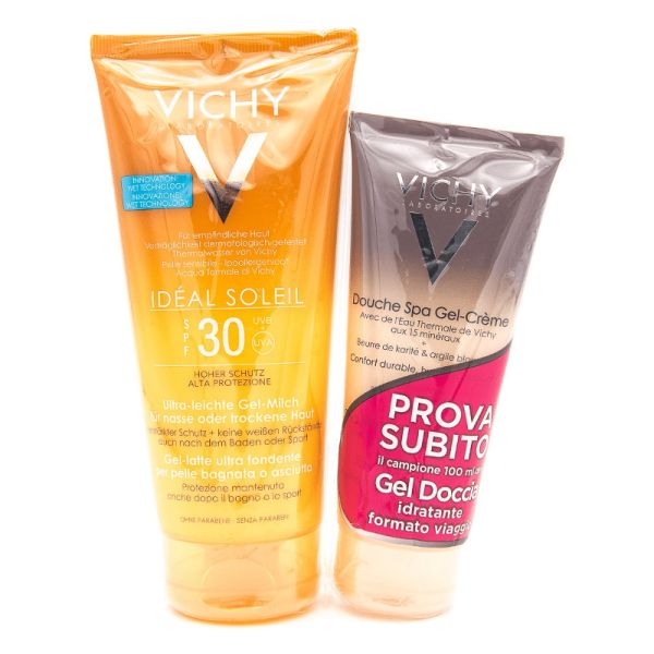 IDEAL SOLEIL GEL WET SKIN SPF30 SOLARE 200 ML + GEL CREMA