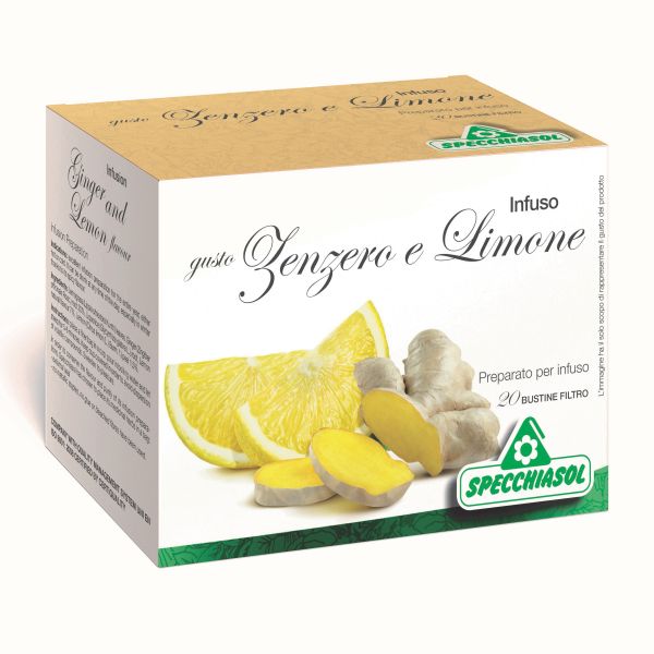 INFUSO TISANA ZENZERO LIMONE 20 FILTRI