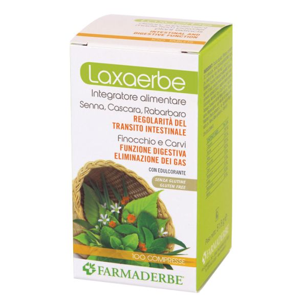 LAXAERBE 100 COMPRESSE