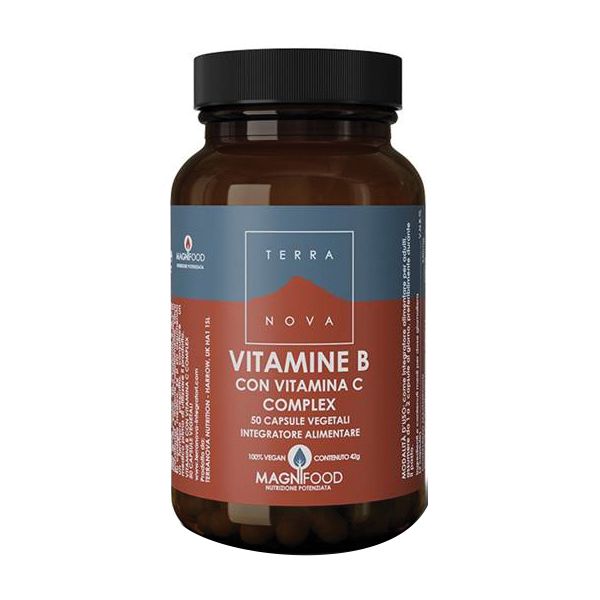 COMPLESSO VITAMINA B+ C 50 CAPSULE  TERRA NOVA
