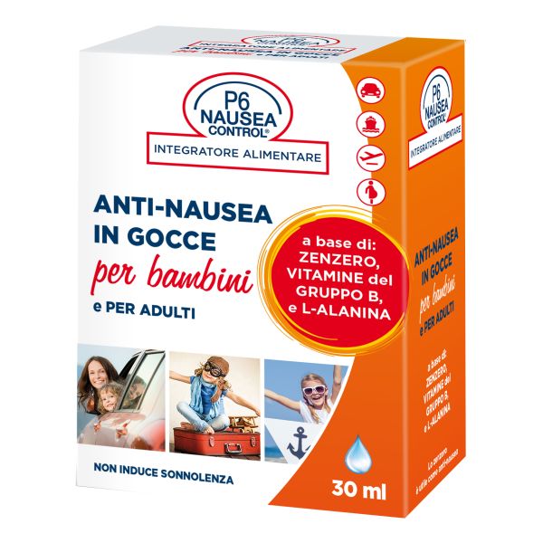 P6 NAUSEA CONTROL GOCCE ANTI NAUSEA 30ML