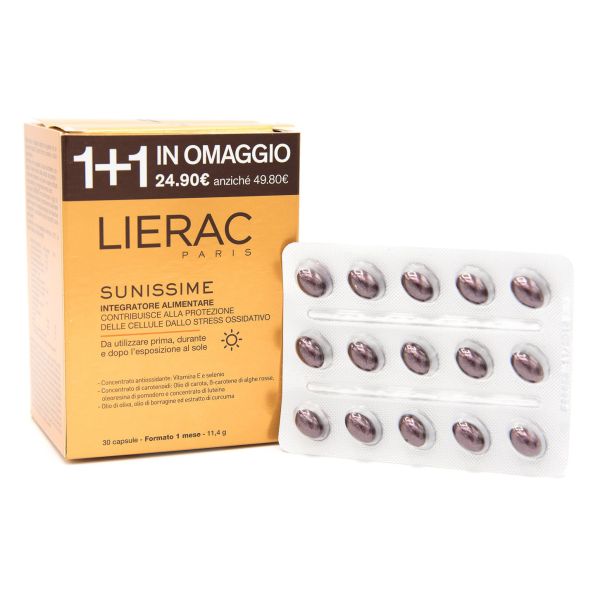 LIERAC DUO SUNISSIME 30 + 30 CAPSULE