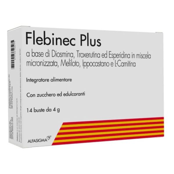 FLEBINEC PLUS 14 BUSTINE 4 G