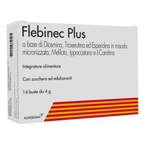FLEBINEC PLUS 14 BUSTINE 4 G