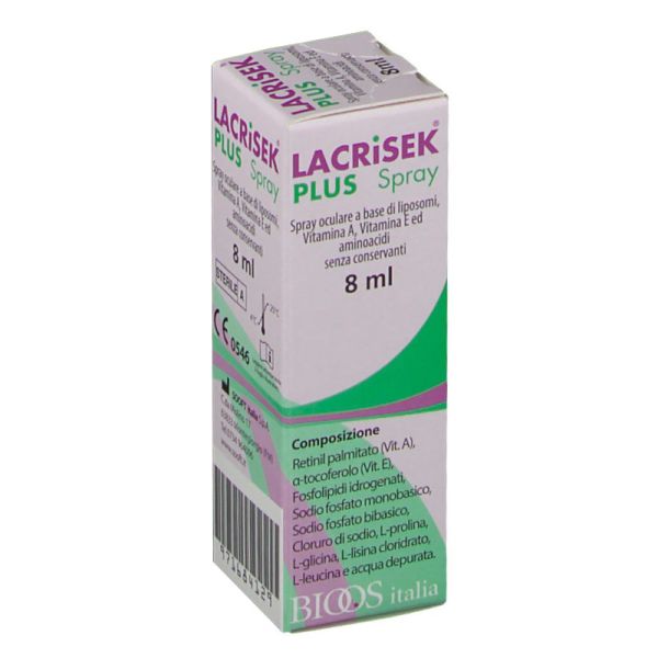 LACRISEK PLUS SPRAY 8 ML