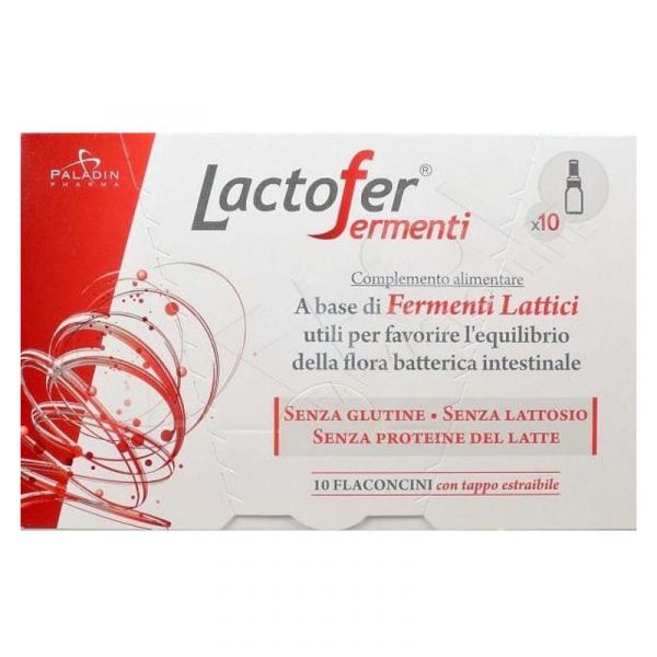 LACTOFER FERMENTI 10 FLACONCINI 10 ML