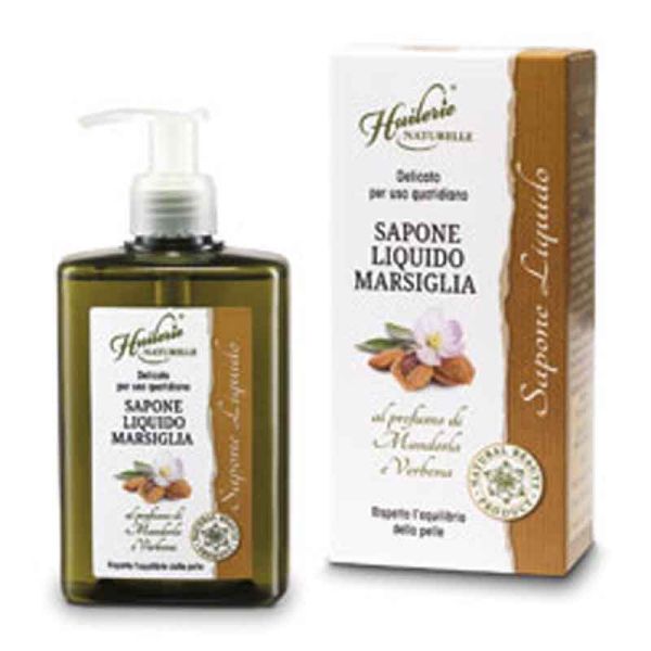 HUILERIE SAPONE LIQUIDO MARSIGLIA MANDORLE E VERBENA 300ML