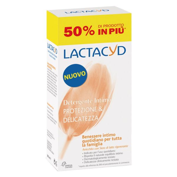 LACTACYD PROTEZIONE E DELICATEZZA DETERGENTE INTIMO 300 ML