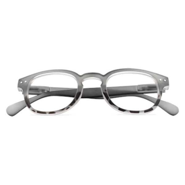 OCCHIALE DA LETTURA TWINS PLATINUM RETRO GRIGIO +1,00