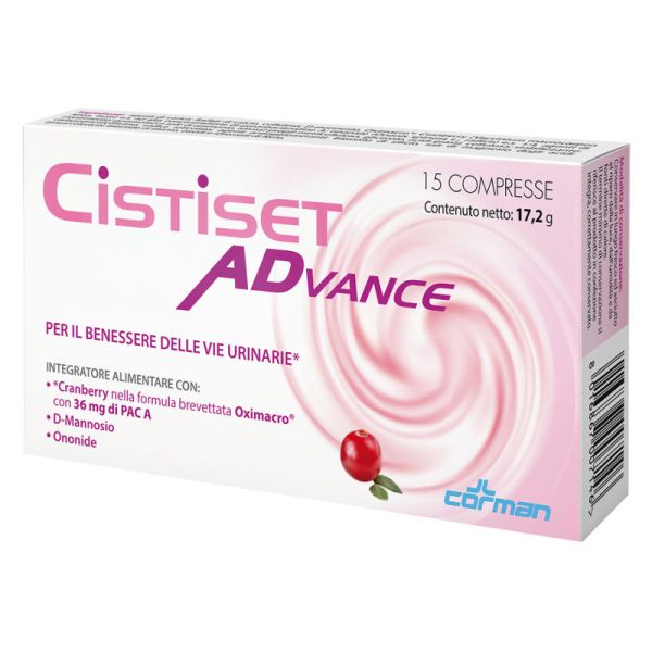 CISTISET ADVANCE 15 COMPRESSE