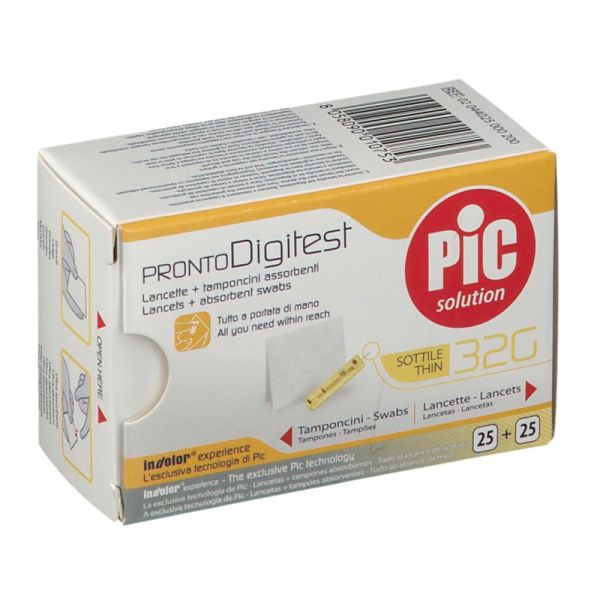 PIC DIGITEST LANCETTE G32 25PZ