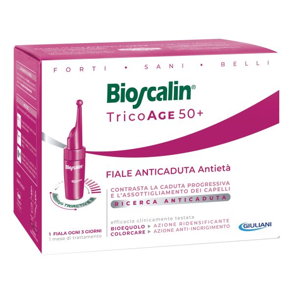BIOSCALIN TRICOAGE ANTICADUTA ANTIETA' 10 FIALE 3,5 ML