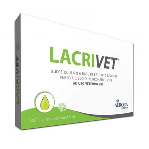 LACRIVET GOCCE OCULARI STRIP 10 FLACONCINI 0,5 ML