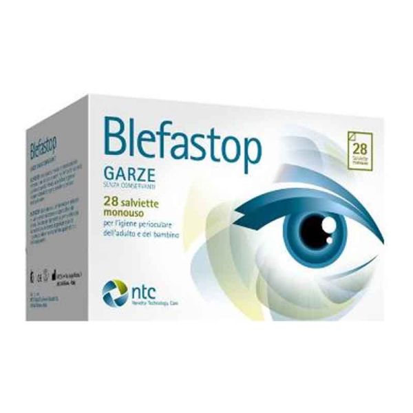 BLEFASTOP GARZE OCCHI 28 PEZZI