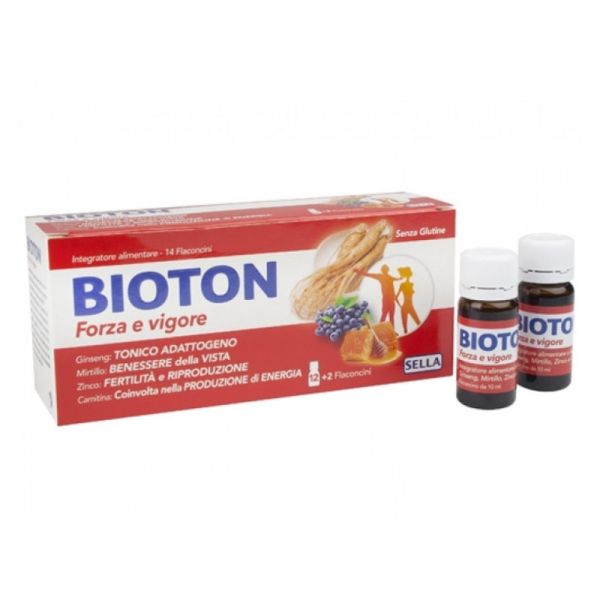 BIOTON GINSENG FORZA VIG 14 FLACONCINI