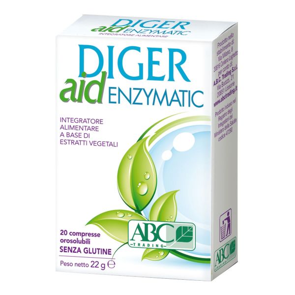 DIGER AID ENZYMATIC 20 CPR