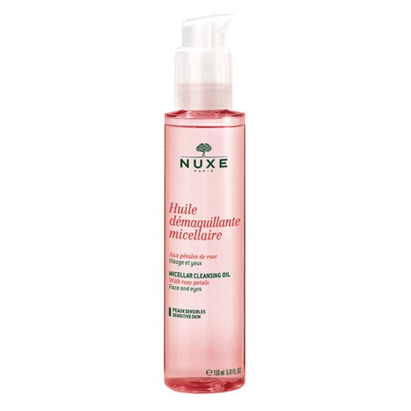 NUXE HUILE DEMAQUILLANT AUX PETALES DE ROSE 150 ML