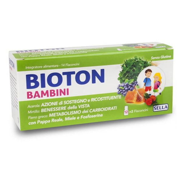 BIOTON BAMBINI NUOVO 14 FLACONCINI