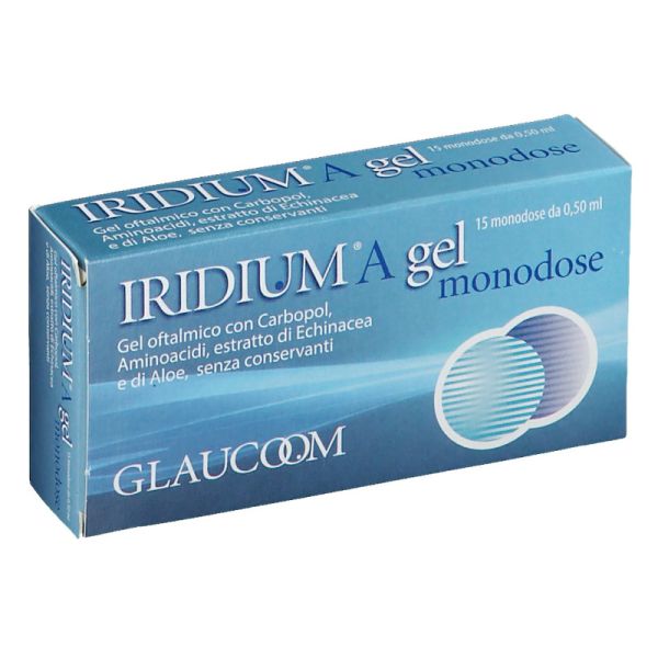 IRIDIUM A GEL OFTALMICO MONODOSE 15X0,50 ML