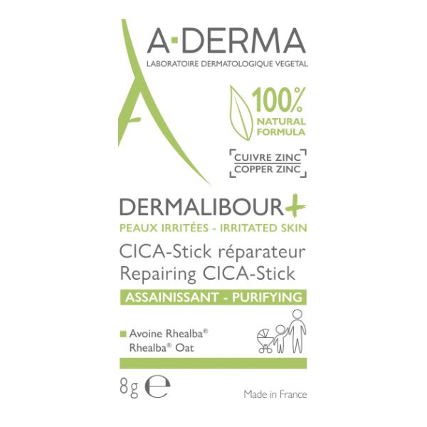 ADERMA DERMALIBOUR+ STICK PURIFICANTE 8 G