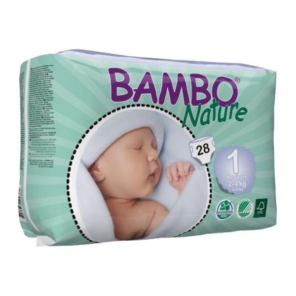 BAMBO NATURE NEWBORN 2-4KG 28PZ