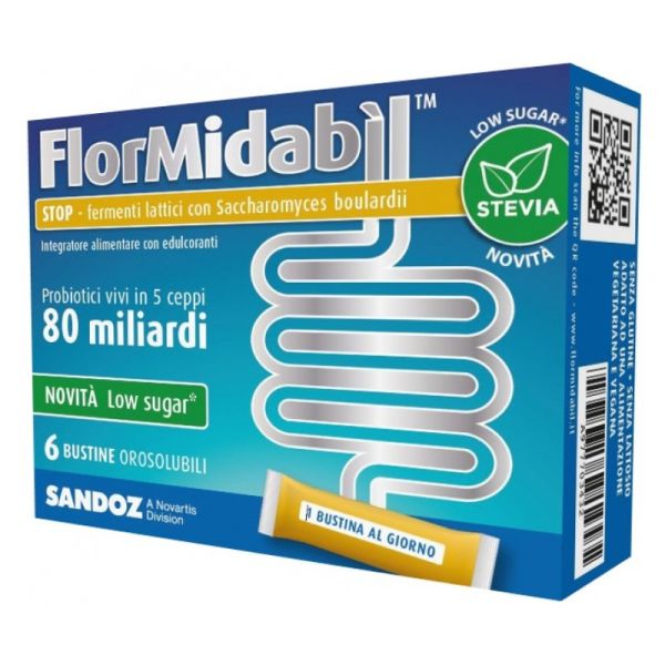 FLORMIDABIL STOP 6 BUSTINE OROSOLUBILI