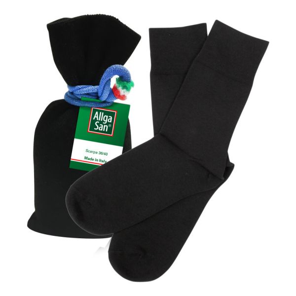 ALLGA SAN CALZINO ANTIODORE NERO S