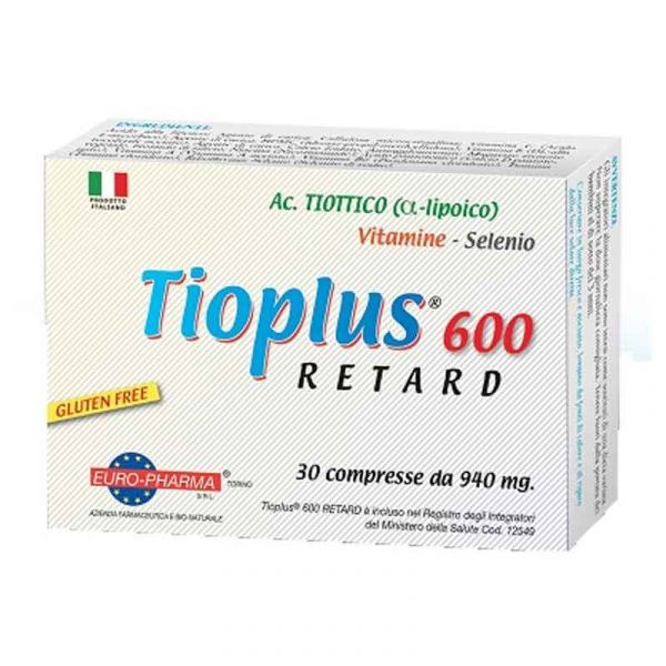 TIOPLUS 600 RETARD 30 COMPRESSE