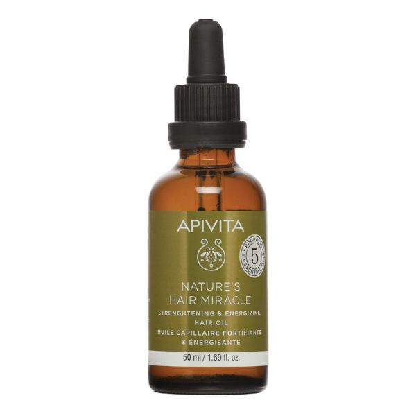 APIVITA NATURE'S HAIR MIRACLE 5 OLIO ESSENZIALE 50 ML