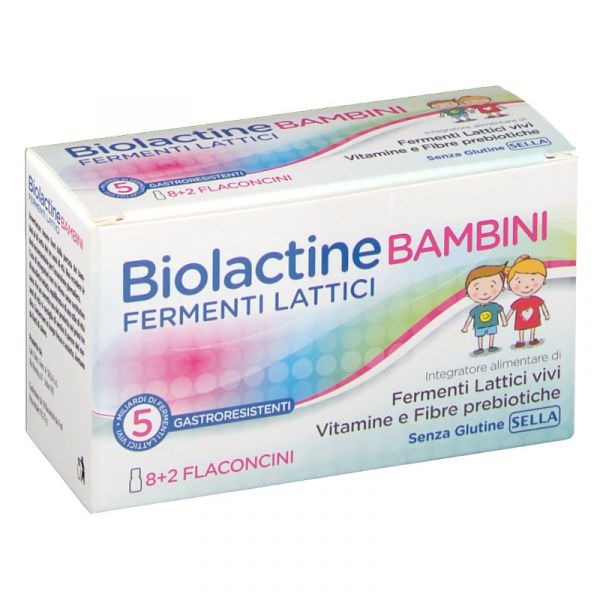 BIOLACTINE BAMBINI 10 FIALE X 8 ML
