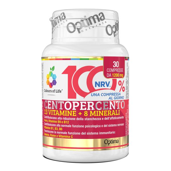 MULTIVITAMINICO CENTOPERCENTO 30 COMPRESSE
