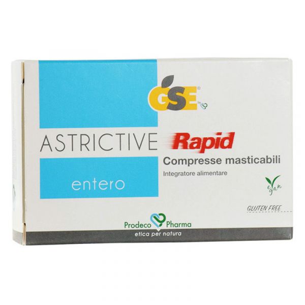 GSE ENTERO ASTRICTIVE RAPID 24 CPR MASTICABILI