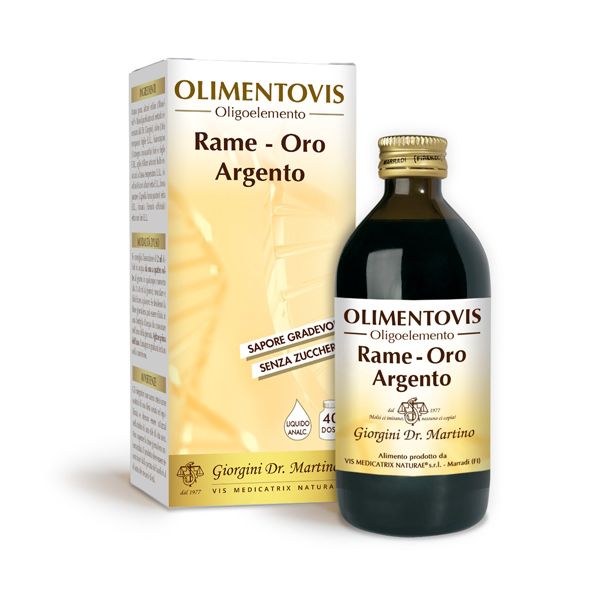 OLIMENTOVIS RAME ORO ARGENTO 200ML