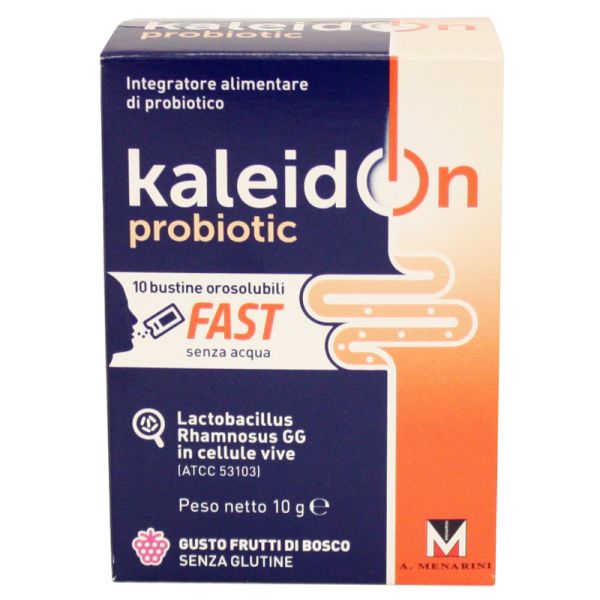 KALEIDON FAST PROBIOTIC FRUTTI DI BOSCO 10 BUSTE