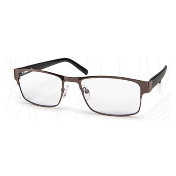 OCCHIALE PIC FOOCUS METAL GUN METAL BLACK +1