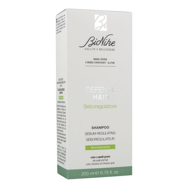 BIONIKE DEFENCE HAIR SHAMPOO SEBOREGOLATORE FORTIFICANTE 200ML