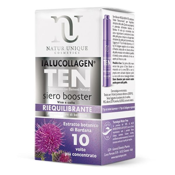 NATUR UNIQUE IALUCOLLAGEN TEN BOOSTER RIEQUILIBRANTE MISTE 15 ML