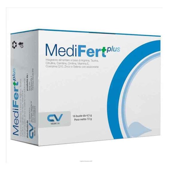 MEDIFERT PLUS POLV 16 BUSTINE 4.5G