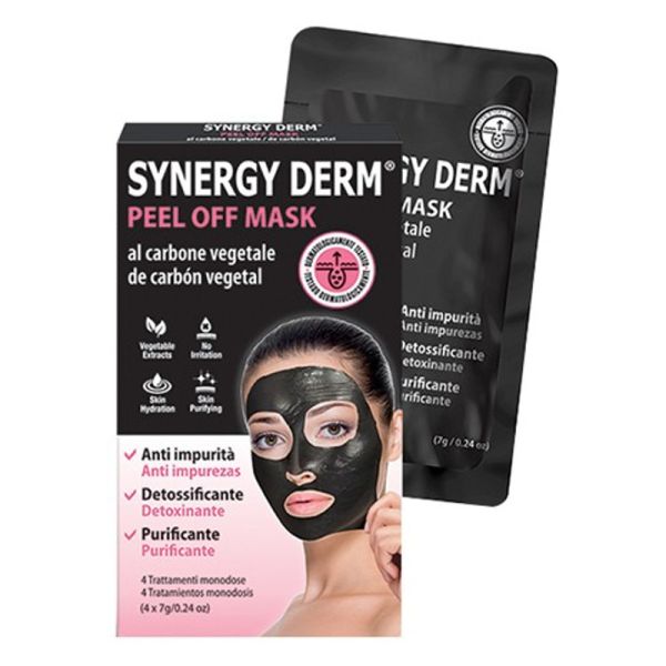 SYNERGY DERM MASCHERA NERA CARBONE VEGETALE
