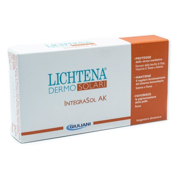 LICHTENA DERMOSOL INTEGRATORE 30 COMPRESSE