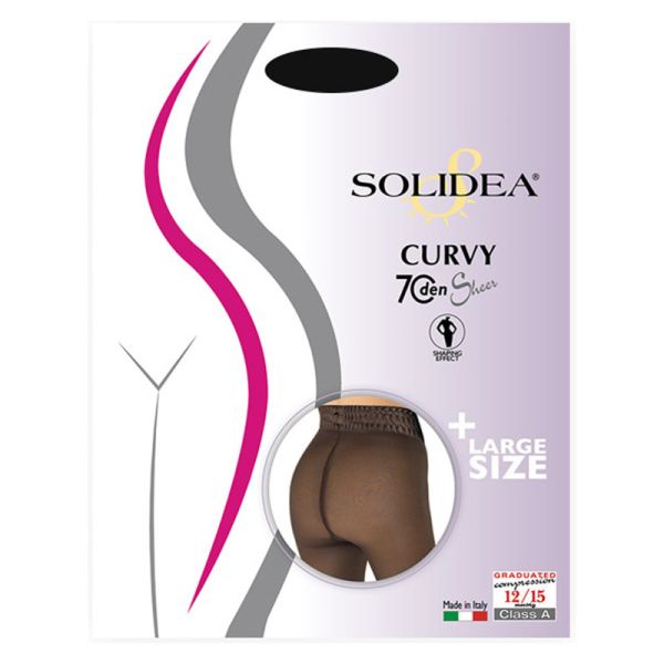 SOLIDEA COLLANT 70 DEN SM09 NERO 4L-XL