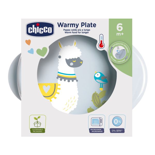 CHICCO PIATTO PAPPACALDA 6 MESI+ VERDE