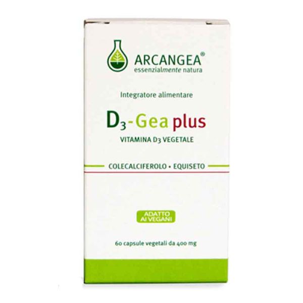 D3 GEA PLUS COLECALCIFEROLO E EQUISETO 60 CAPSULE ARCANGEA