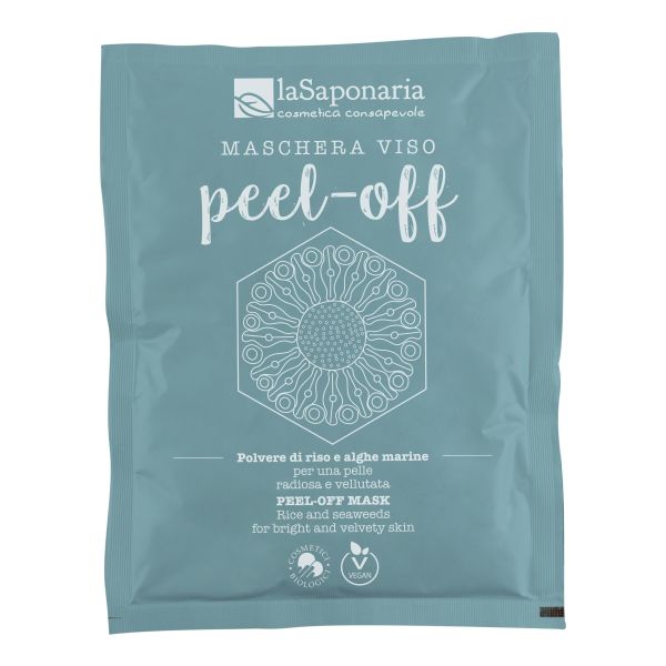 MASCHERA VISO PEEL-OFF POLVERE DI RISO E ALGHE MARINE 30 G