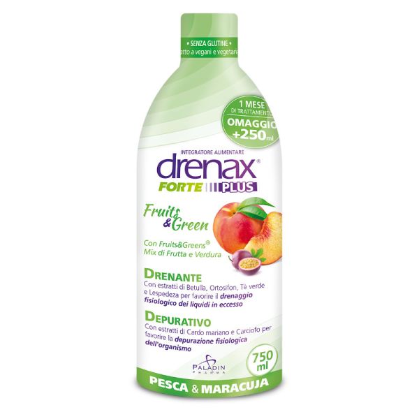 DRENAX FORTE FRUITS&GREEN 750 ML