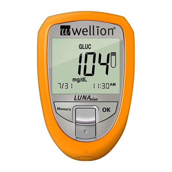 WELLION LUNA DUO KIT GIALLO