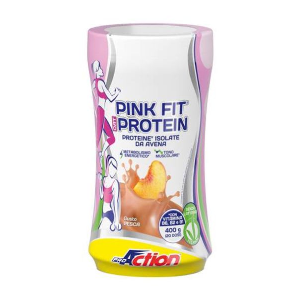PROACTION PINK FIT PROTEIN AVENA GUSTO PESCA 400 G