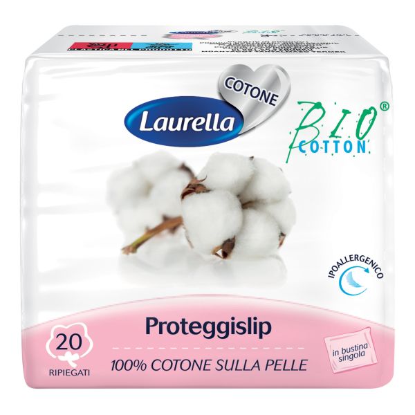 LAURELLA PROTEGGISLIP COTONE RIPIEGATO 20 PEZZI